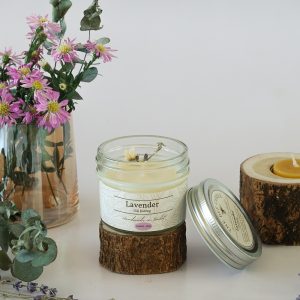 Lavender Scented Candle - Alu Lid