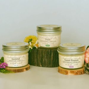 Combo of 3 small alu lid scented candles